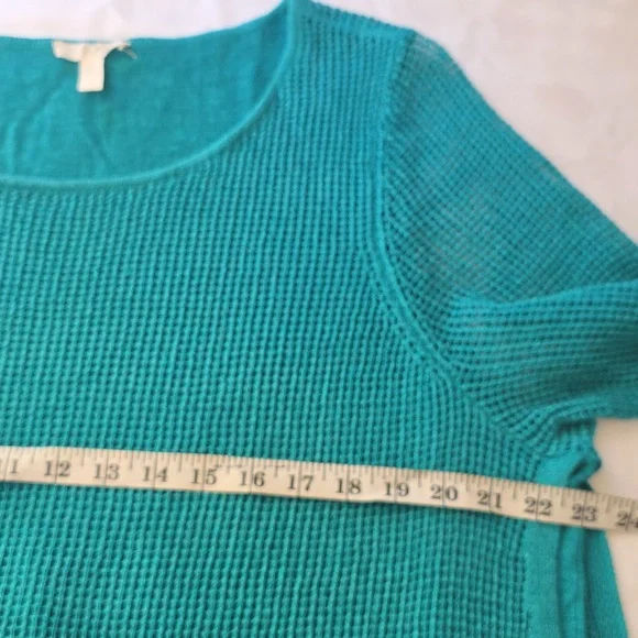 🌸Eileen Fisher Turquoise Knit Top 1X - Picture 4 of 7